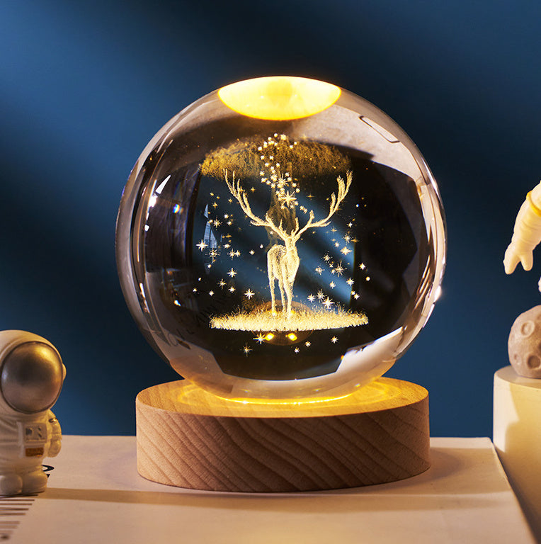 Crystal ball light