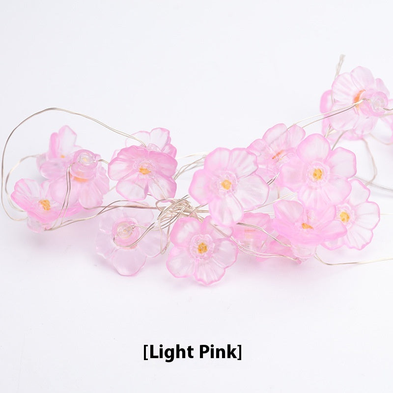 Led Copper Wire Light Flowers