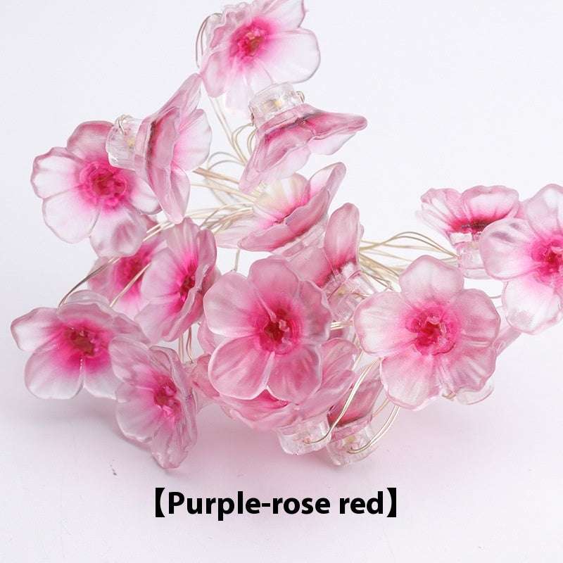 Led Copper Wire Light Flowers